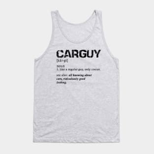 Carguy // Black Tank Top